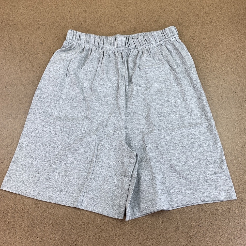 Character Men's Size Small Heather Gray Elastic Waist Soft Lounge Pajama Shorts
